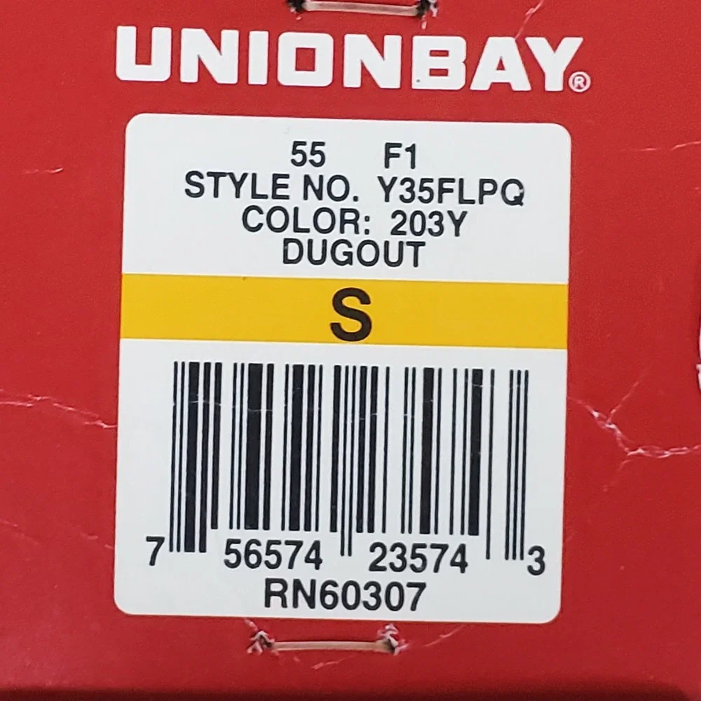 Unionbay CargoJogger Pants Men's Small Khaki Tan Pull-On